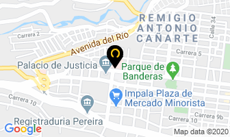 Mapa de Laboratorio De Genètica Mèdica en Pereira