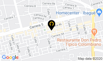 Mapa de Laboratorio Dental. en Ibagué