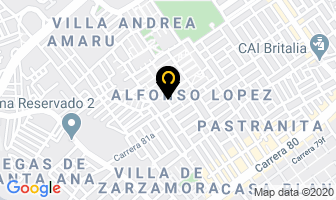 Mapa de Laboratorio Dental en Bogotá D.C