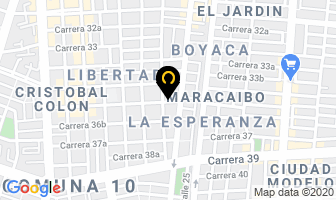 Mapa de Laboratorio Dental en Cali