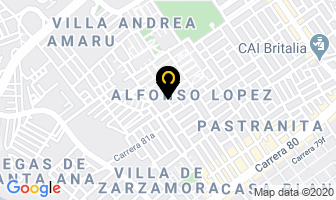 Mapa de Laboratorio Dental. en Bogotá D.C