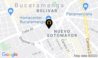 Mapa de Laboratorio Dental Briber en Bucaramanga