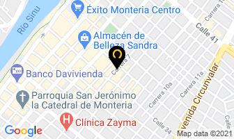 Mapa de Laboratorio Dental G & D en Montería
