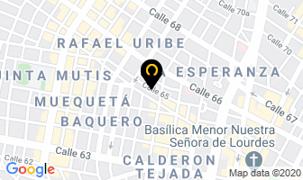 Mapa de Laboratorio dental hel-dent en Bogotá D.C