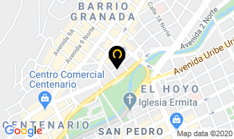 Mapa de Laboratorio Dental Maigrett en Cali