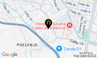 Mapa de Laboratorio Dentalgnetics en Popayán