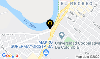 Mapa de Laboratorio Diesel Ornett en Montería