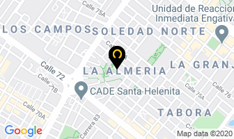 Mapa de Laboratorio El Mana Colombia en Bogotá D.C