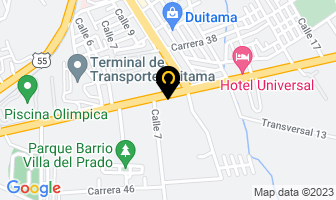 Mapa de Laboratorio Inyecdiesel Y Turbos en Duitama