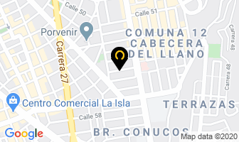 Mapa de Laboratorio Lizcano en Bucaramanga