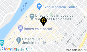 Mapa de Laboratorio Médico Echavarría S.a. en Montería