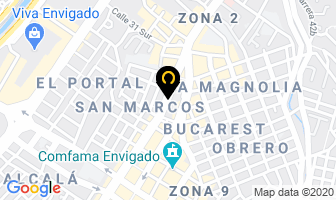 Mapa de Laboratorio Optica Superior en Medellín