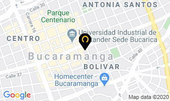 Mapa de Laboratorio Optico Gutierrez en Bucaramanga
