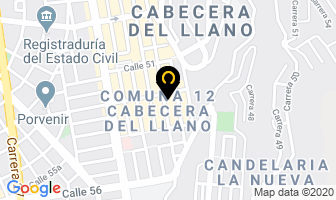 Mapa de Laboratorio Optico Rapilens en Bucaramanga