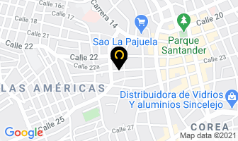 Mapa de Laboratorio Oral Clinic Plus en Sincelejo
