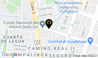 Mapa de Laboratorio Plantpharma Ltda. en Cali