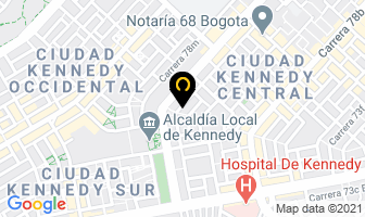 Mapa de Laboratorio Quimicontrol Ltda. en Bogotá D.C