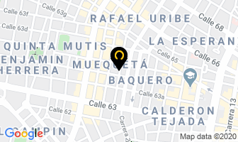 Mapa de Laboratorio Quiteco en Bogotá D.C