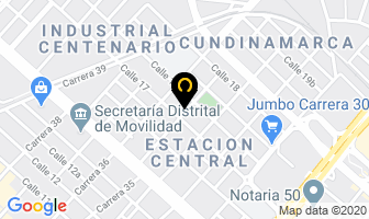Mapa de Laboratorio Ropim en Bogotá D.C
