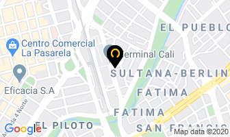 Mapa de Laboratorio Servicio Técnico Monocell en Cali