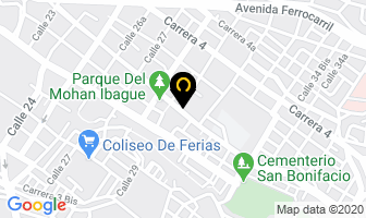 Mapa de Laboratorio Tec Dental Ibague en Ibagué