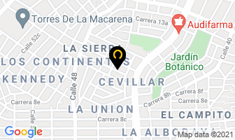 Mapa de Laboratorio Vida en Barranquilla