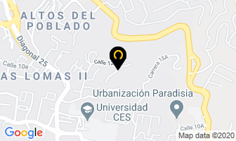 Mapa de Laboratorios Bio-botánica en Medellín