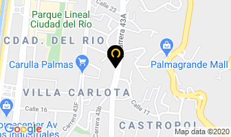 Mapa de Laboratorios Diaquímicos S.a. en Medellín