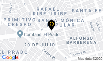 Mapa de Laboratorios Disel Tronic en Cali