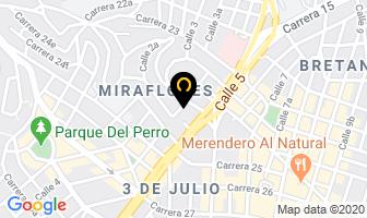Mapa de Laboratorios Fitobiocell en Cali