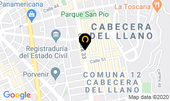 Mapa de Laboratorios Genfar S.a. en Bucaramanga