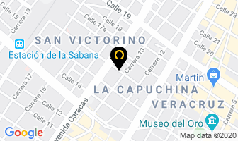 Mapa de Laboratorios Interandinos Ltda en Bogotá D.C