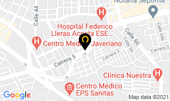 Mapa de Laboratorios La Francol en Ibagué