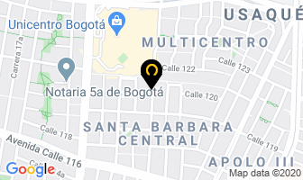 Mapa de Laboratorios Recamier Bogotá en Bogotá D.C