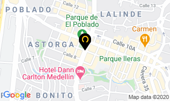 Mapa de Laboratorios Romechi en Medellín