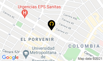 Mapa de Laboratorios Shering Plough S.a. en Barranquilla