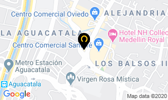 Mapa de Laboratorios Vitalite S.a en Medellín