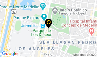 Mapa de Laboratorios Zahye S.a. en Medellín