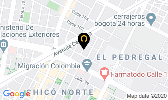 Mapa de Labordent Stetic en Bogotá D.C