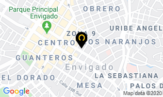 Mapa de Lacteos De La Finca en Envigado