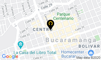 Mapa de Lacteos Marthica en Bucaramanga