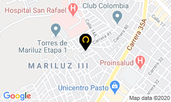 Mapa de Lacteos Nevados en Pasto