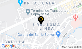 Mapa de Lácteos Y Cárnicos Colanta Popayán en Popayán