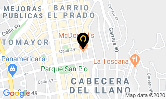 Mapa de Lácteos Y Refrescos El Plan en Bucaramanga