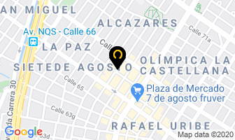 Mapa de Lada Repuestos Y Taller en Bogotá D.C