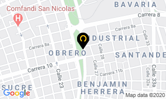 Mapa de Ladrillera Santafe S.a. en Cali