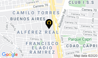 Mapa de Ladrillera Terra Nova S.a. en Cali