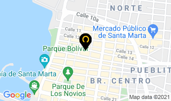 Mapa de Lady´s Confecciones en Santa Marta