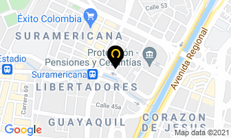 Mapa de Lafayette S.a. en Medellín