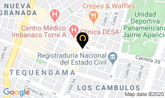 Mapa de Lafer Massive Solutions Insurance en Cali